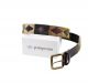 Pampeano leather and woven polo belt, Valiente